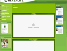 Tablet Screenshot of nutrizione.evenweb.com